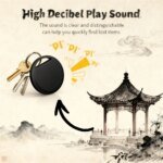 1/ 4 New Craftsmanship Smart Tracker Car Pet Anti-loss Smart Tag for Apple Find My App Navigation Locator for iPhone iOS Devices - Image 4