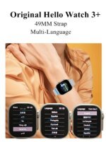 Smart Watch Hello Watch 3 Plus Bluetooth Call Voice Assistant 49mm AMOLED 4GB/ROM NFC GPT Compass Photo Album Smartwatch Men - Image 3