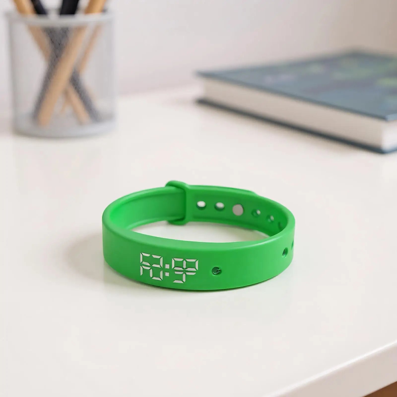 Alarms Daily Organizer Vibrating Wrist Alarm Clock Timer Clock Vibrating Wristband 3 Timer For Kids Adults Men Women Teens