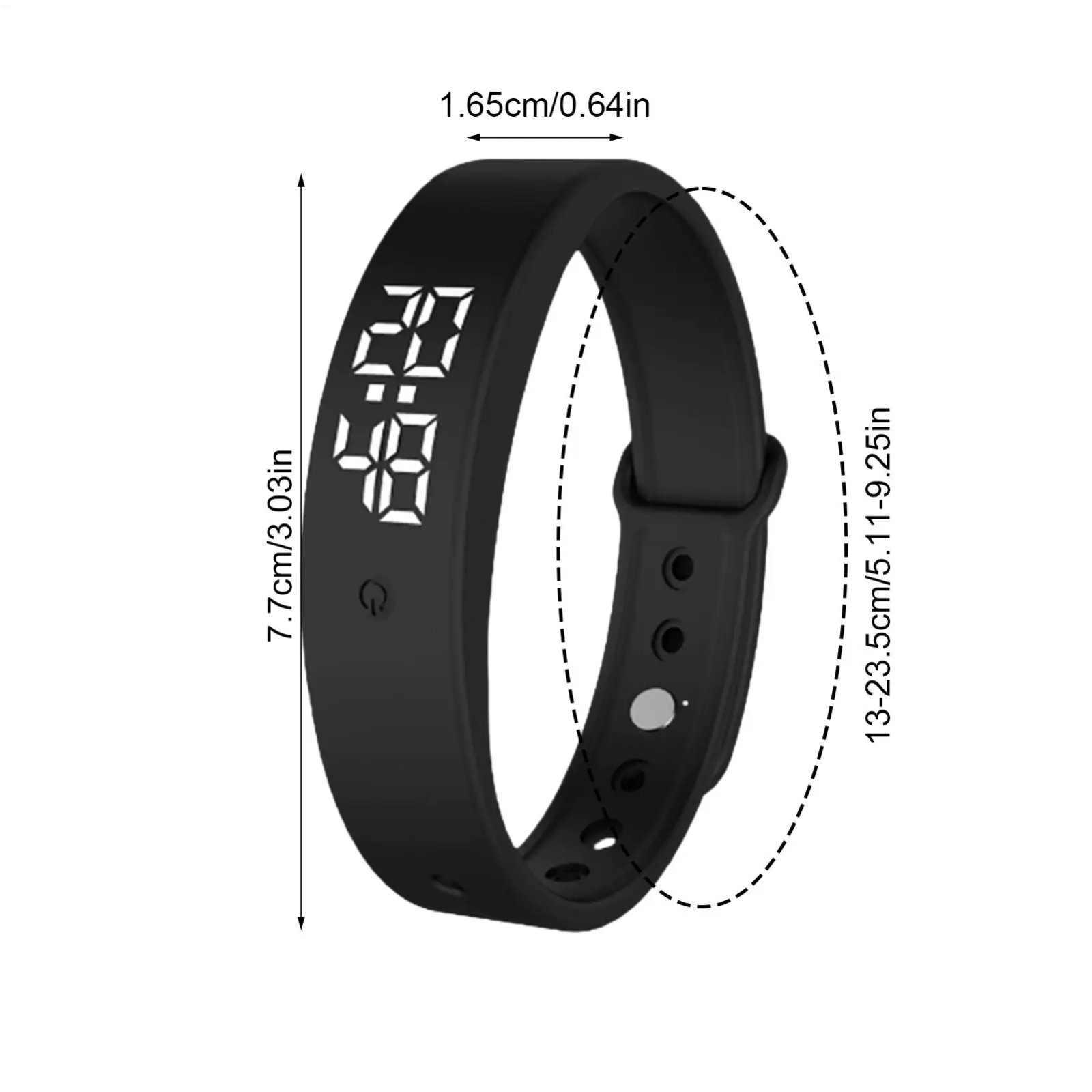 Alarms Daily Organizer Vibrating Wrist Alarm Clock Timer Clock Vibrating Wristband 3 Timer For Kids Adults Men Women Teens