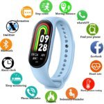 JY Men New SmartWatch Screen Step Counting Multi Sport Fitness Mode Message Reminder Photography Music Remote Control Smart Band - Image 2