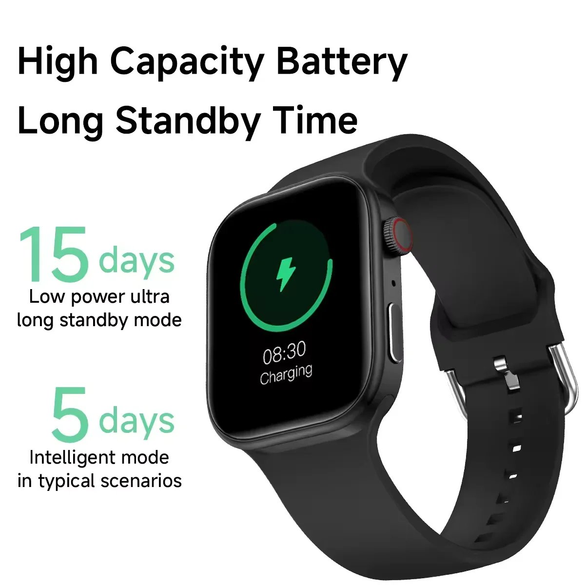Smart Watch, Wireless Call/Dial, Multi-Sport Mode, Multiple APP Reminders, Suitable for Men and Women, Compatible with IPhone/An