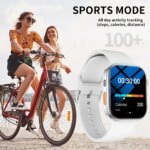 Smart Watch, Wireless Call/Dial, Multi-Sport Mode, Multiple APP Reminders, Suitable for Men and Women, Compatible with IPhone/An - Image 3