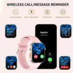 Smart Watch, Wireless Call/Dial, Multi-Sport Mode, Multiple APP Reminders, Suitable for Men and Women, Compatible with IPhone/An - Image 4