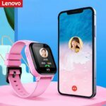 Lenovo Kids Smart Watch SOS Wifi GPS Location Video Call Electronic Watch Card Camera Waterproof School For Boys Girls For Gift - Image 5