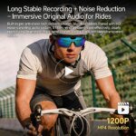 Photochromic Smart Glasses 1200P HD Camera 8MP Sensor 30MP Photo WiFi Sync Bluetooth 5.3 Audio Sunglasses Anti-shake Mic ENC PRO - Image 5