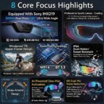 Photochromic Smart Glasses 1200P HD Camera 8MP Sensor 30MP Photo WiFi Sync Bluetooth 5.3 Audio Sunglasses Anti-shake Mic ENC PRO - Image 2