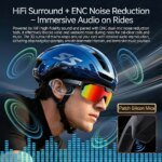 Photochromic Smart Glasses 1200P HD Camera 8MP Sensor 30MP Photo WiFi Sync Bluetooth 5.3 Audio Sunglasses Anti-shake Mic ENC PRO - Image 4