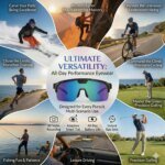 Photochromic Smart Glasses 1200P HD Camera 8MP Sensor 30MP Photo WiFi Sync Bluetooth 5.3 Audio Sunglasses Anti-shake Mic ENC PRO - Image 6