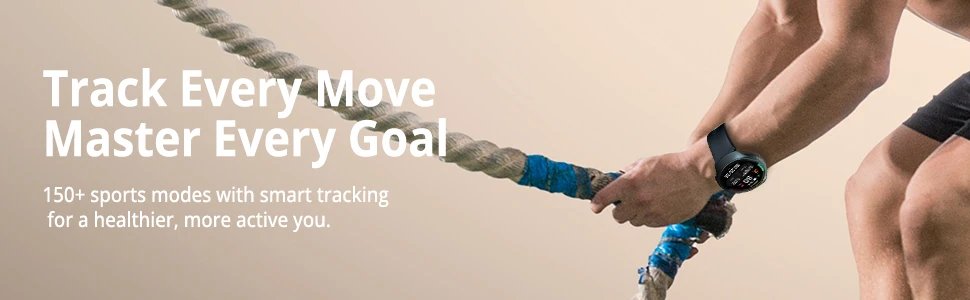 AIWR Orbit Smart Watch, GPS, 1.43'' AMOLED, AI Watch Faces ChatGPT, ENC Call, Heart Rate Monitor 5ATM Waterproof for Android iOS