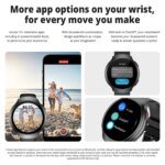 AIWR Orbit Smart Watch, GPS, 1.43'' AMOLED, AI Watch Faces ChatGPT, ENC Call, Heart Rate Monitor 5ATM Waterproof for Android iOS - Image 5