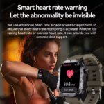 2025 New SmartWatch Men Militray Outdoor GPS Sport Watches Heart Rate Sleep Waterproof Smart Watch IOS Android - Image 5
