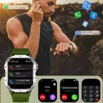 2025 New SmartWatch Men Militray Outdoor GPS Sport Watches Heart Rate Sleep Waterproof Smart Watch IOS Android - Image 6