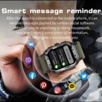 Military New GPS Sports Smart Watch Men 480mAh Battery LED Flashlight 100+ Sports Modes Bluetooth Call Waterproof Smartwatch - Image 6