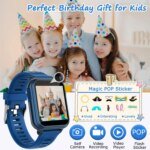 Children's Wristwatch 24 Games Kids Smart Watch Music Play Pedometer Tracker Time Display Video Audio Record Torch Smartwatch - Image 3