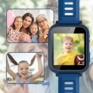 Children's Wristwatch 24 Games Kids Smart Watch Music Play Pedometer Tracker Time Display Video Audio Record Torch Smartwatch