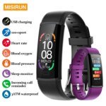 Sport Fitness Smart Band Blood Oxygen Blood Pressure Heart Rate Sleep Monitor 3ATM Waterproof Smartband Bracelet For Android IOS