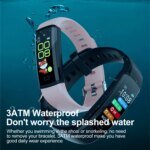 Sport Fitness Smart Band Blood Oxygen Blood Pressure Heart Rate Sleep Monitor 3ATM Waterproof Smartband Bracelet For Android IOS - Image 3