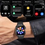 New Military Strong Sport Smartwatch Men Bluetooth Call Health Monitor Sports  Watch Waterproof Fitness Tracker Gifts for Women - Image 2