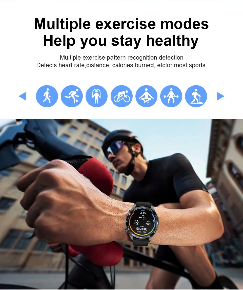 Men Smartwatch 2026 New ECG Heart Rate Monitoring Bluetooth Call Waterproof Sports Fitness Smart Watches Health Smart Bracelets