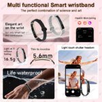 2026 New Men Women Smart Bracelet Heart Rate Sleeping Monitor IP68 Waterproof Sports Fitness Tracker Multifunction Smart Watches - Image 2