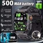 2026 New SmartWatch Men For Women Militray Outdoor GPS Track Sport Watches Heart Rate Sleep Waterproof Smart Watch IOS Android