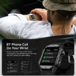 Outdoor Sport Smart Watch HD Touch Screen LED Flashlight Bluetooth Talking GPS Tracker Smart Watches for Men Women Holiday Gifts - Image 3
