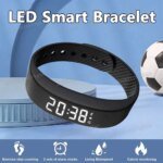 Smart Bracelet LED Digital Waterproof Smart Clock Smartband With running pedometer Monitor Smart Band Vibration Alarm Reminder