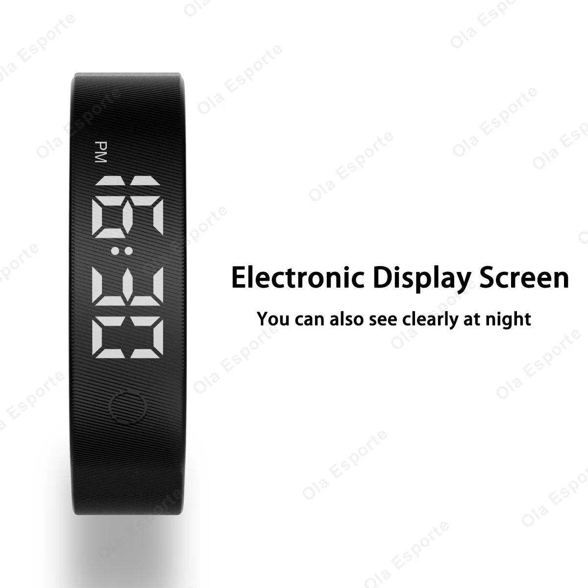 Smart Bracelet LED Digital Waterproof Smart Clock Smartband With running pedometer Monitor Smart Band Vibration Alarm Reminder