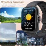Smartwatch Sports Music Control Phone Call Pedometer Men Smart Watch For Women Health Calories Message Alerts For iPhone Android - Image 5
