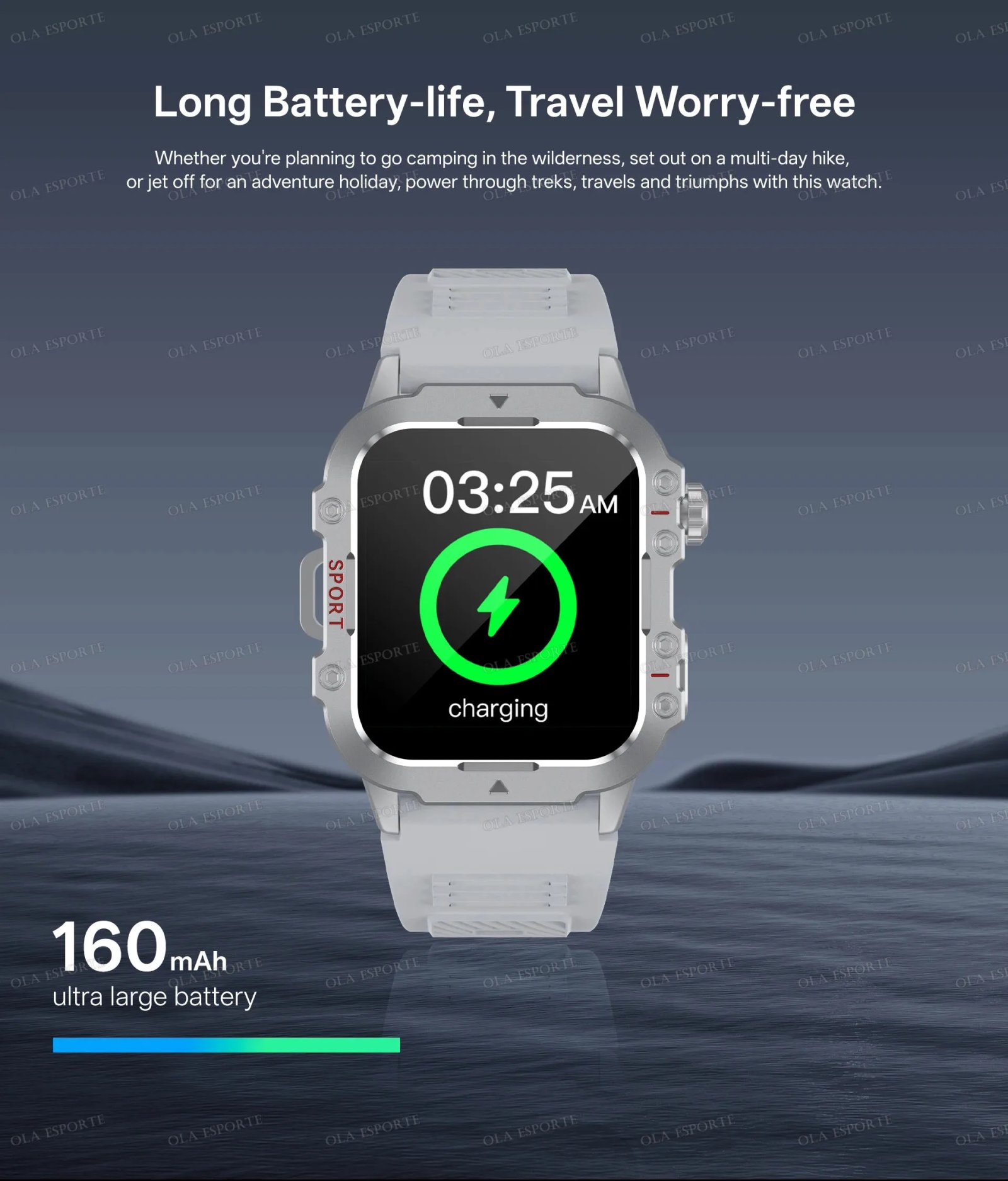 2026 New SmartWatch Men For Women Militray Outdoor GPS Track Sport Watches Heart Rate Sleep Waterproof Smart Watch IOS Android