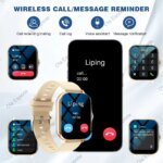 Y13 Smart Watch with Call Function Fitness Tracker Heart Rate Monitor Alarm Clock for Outdoor Sports Monitoring Smart Bracelet - Image 3