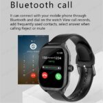 New Smart Watch Bluetooth Talk Tracking Heart Rate Sleep Monitor Multi-sport Modes Bluetooth Smart Watch Gifts for Men and Women - Image 3
