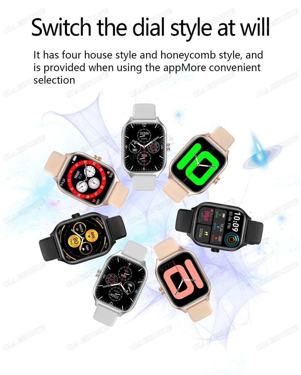 New Smart Watch Bluetooth Talk Tracking Heart Rate Sleep Monitor Multi-sport Modes Bluetooth Smart Watch Gifts for Men and Women