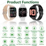 New Smart Watch Bluetooth Talk Tracking Heart Rate Sleep Monitor Multi-sport Modes Bluetooth Smart Watch Gifts for Men and Women - Image 2