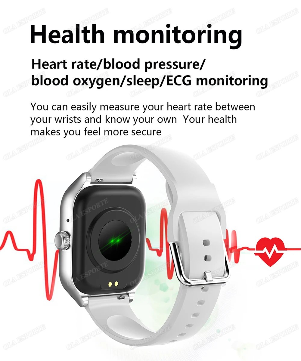 New Smart Watch Bluetooth Talk Tracking Heart Rate Sleep Monitor Multi-sport Modes Bluetooth Smart Watch Gifts for Men and Women