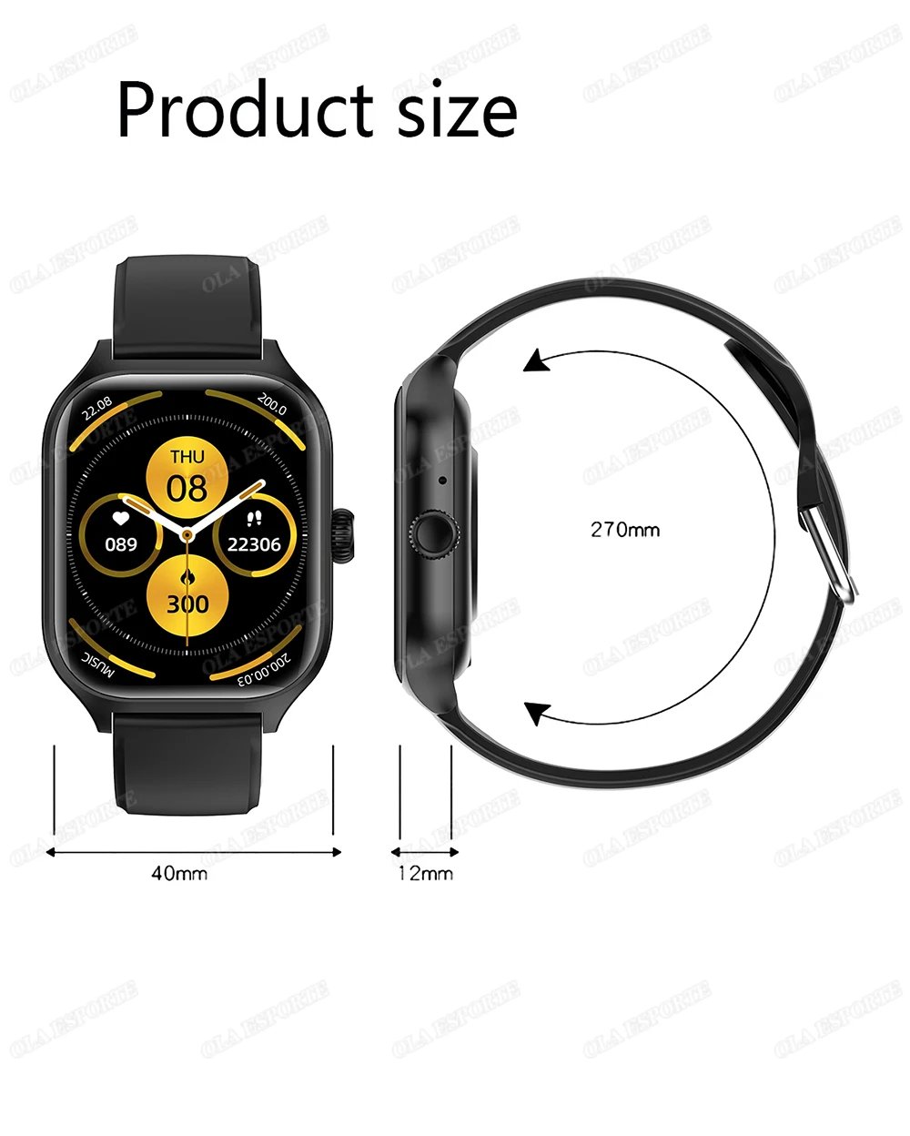 New Smart Watch Bluetooth Talk Tracking Heart Rate Sleep Monitor Multi-sport Modes Bluetooth Smart Watch Gifts for Men and Women