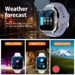 Y13 Smart Watch with Call Function Fitness Tracker Heart Rate Monitoring Alarm Clock for Outdoor Sports Monitoring Watches Women - Image 4