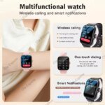 Y13 Smart Watch with Call Function Fitness Tracker Heart Rate Monitoring Alarm Clock for Outdoor Sports Monitoring Watches Women - Image 2
