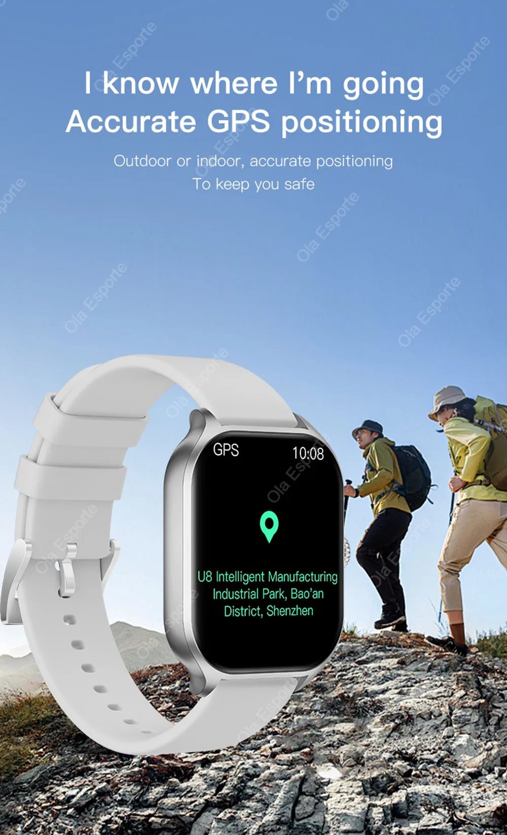 2026 New Fashion Smart Watch Wireless Phone Call Heart Rate Blood Oxygen/Pressure Monitoring Outdoor Sports Smartwatch Women Men