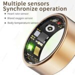 R09 Smart Ring Men Women Fitness Tracker Ring IP68 Waterproof Heart Rate Monitoring Multi-sport Modes Wearable For Android IOS - Image 3