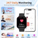 2026 New Smart Watch Bluetooth Call Heart Rate Monitoring Smartwatch 1.83" HD Large Screen Multiple Sport Mode Fitness Bracelet - Image 3