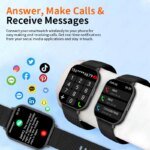 2026 New Smart Watch Bluetooth Call Heart Rate Monitoring Smartwatch 1.83" HD Large Screen Multiple Sport Mode Fitness Bracelet - Image 2