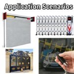 433MHz Door Remote Control Universal 4 Keys Copy Garage Remote Control Cloning Electric Gate Remote Controller Duplicator Key - Image 6