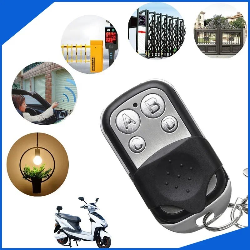 1/3/5/7/9/11pcs 434MHZ Remote Control Duplicator 4 Button Cloning Wireless Remote Control Key For Garage Door Gate Opener