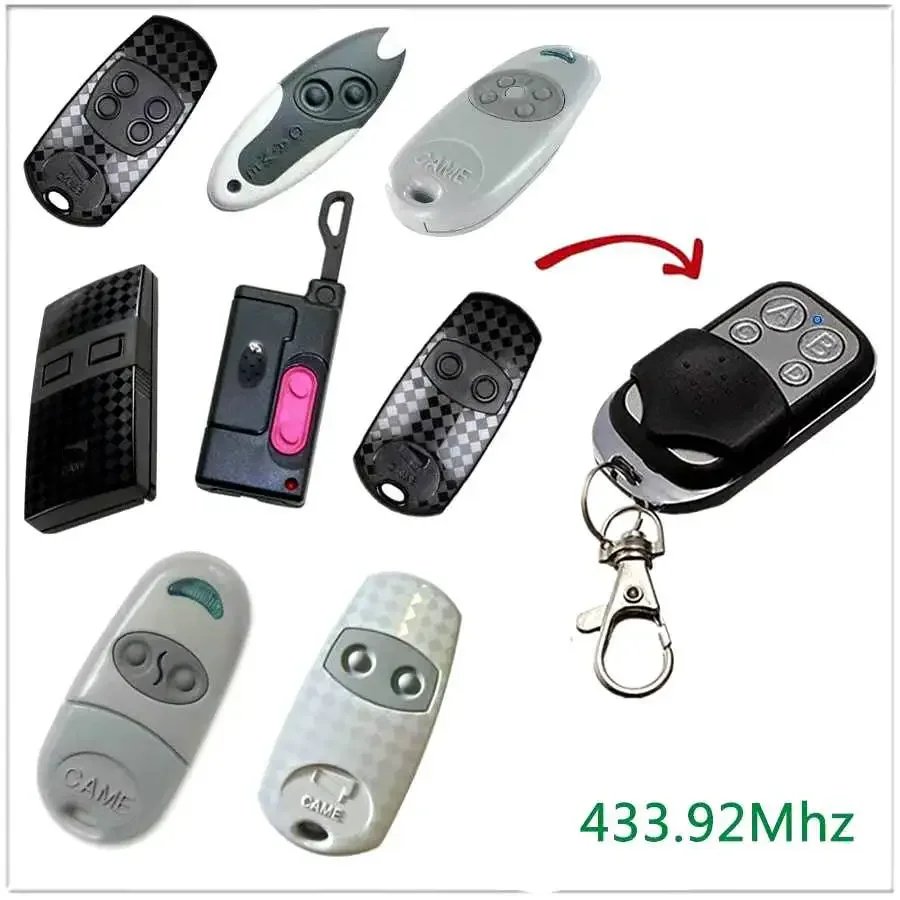 1/3/5/7/9/11pcs 434MHZ Remote Control Duplicator 4 Button Cloning Wireless Remote Control Key For Garage Door Gate Opener