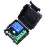433MHz Wireless DC 12V Remote Control Switch 1CH RF 10A Relay Receiver and 2CH Transmitter For Door Electromagnetic Lock DIY - Image 2