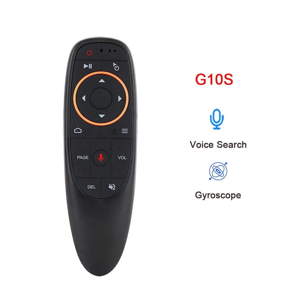 G10 G10S Pro Voice Remote Control 2.4G Wireless Air Mouse Gyroscope IR Learning for Android tv box HK1 H96 Max X96 mini