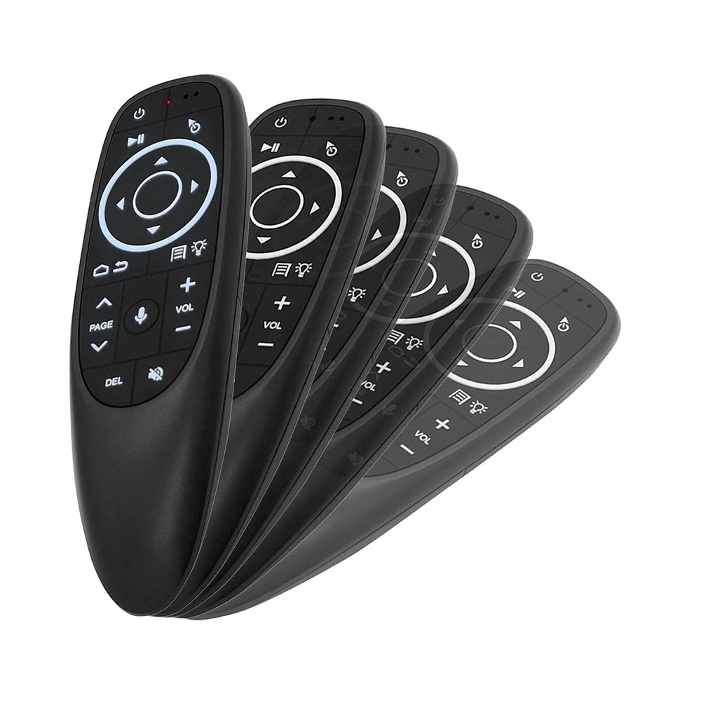 G10 G10S Pro Voice Remote Control 2.4G Wireless Air Mouse Gyroscope IR Learning for Android tv box HK1 H96 Max X96 mini