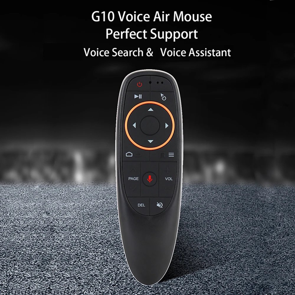 G10 G10S Pro Voice Remote Control 2.4G Wireless Air Mouse Gyroscope IR Learning for Android tv box HK1 H96 Max X96 mini